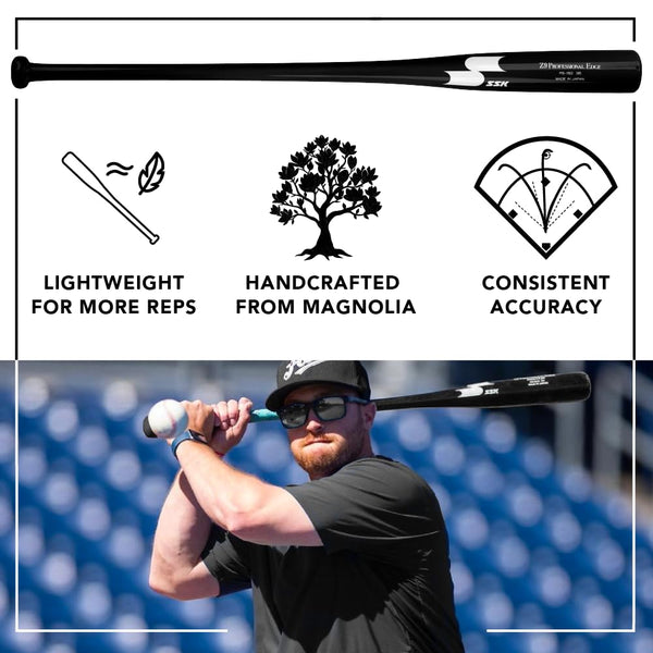 SSK Z9 Professional Edge Coaches Wood Fungo Bat