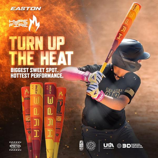 2025 Easton Hype FIRE USA Baseball Bat