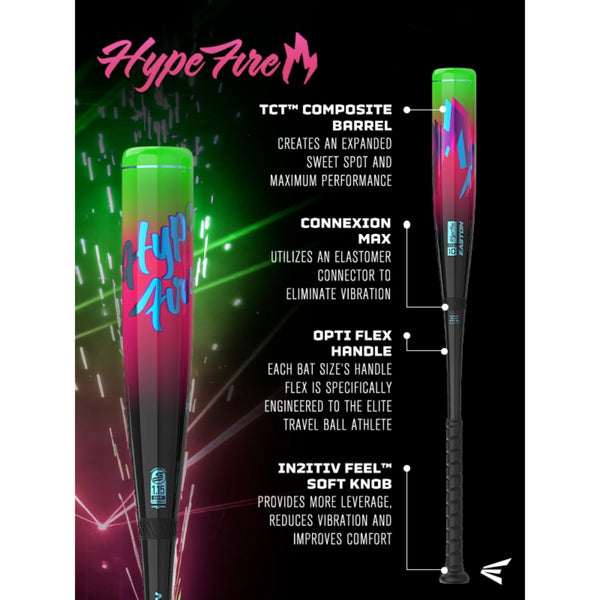 2027 Easton Hype Fire USSSA Baseball Bat