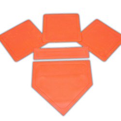 Orange Throw Down Bases (5 Piece)