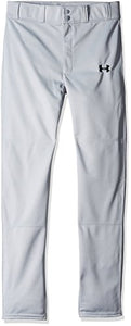 Under Armour Boys' Clean Up Baseball Pants, Baseball Gray, Youth X-Small