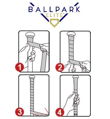 Ballpark Elite Bat Tape Directions