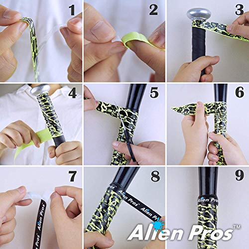 ALIEN PROS Bat Grip Tape for Baseball