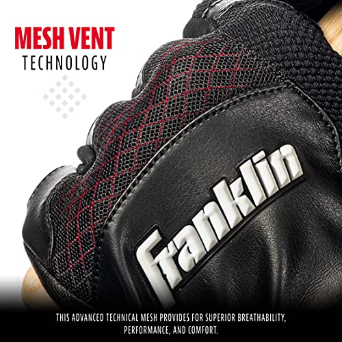 Franklin Sports MLB Shok-Sorb X Baseball Batting Gloves