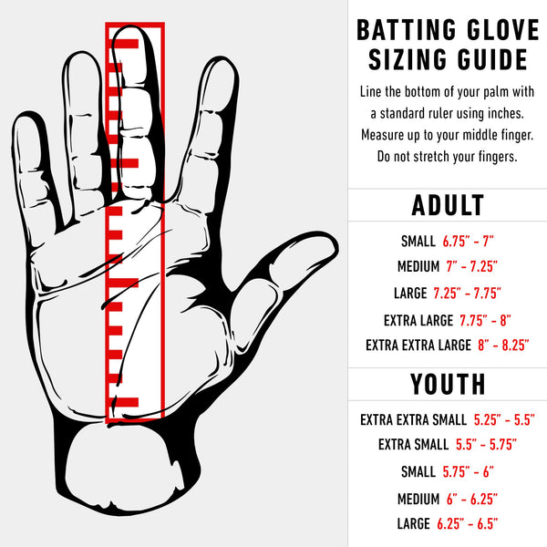 Franklin Sports MLB Digitek Batting Gloves